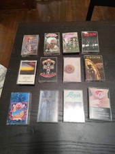 Heavy Metal Hair Metal Cassette Lot; GnR, Dio, Dokken, Judas Priest, Krokus, Etc
