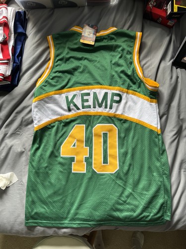 Mitchell & Ness Shawn kemp Hardwood Classics Seattle SuperSonics Jersey (XXL) - 第 2/5 張圖片