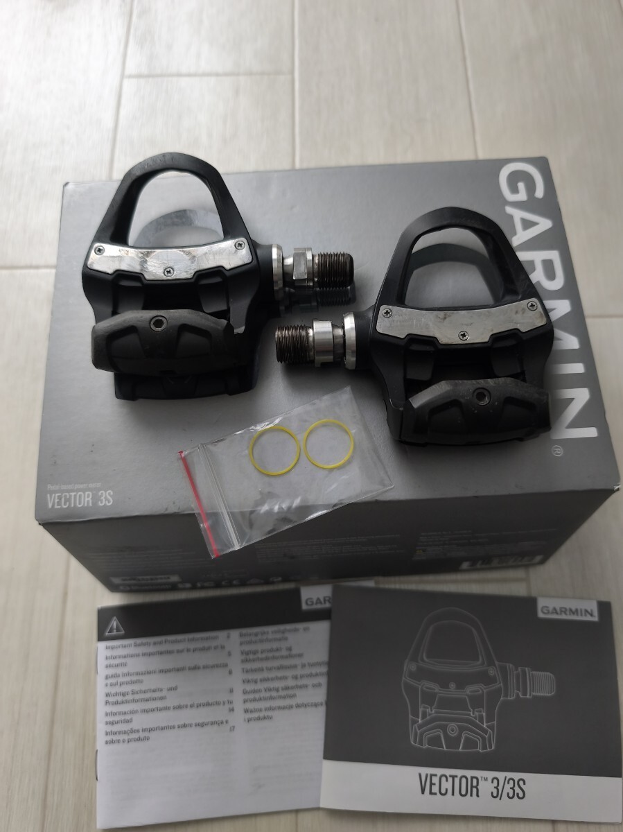 GARMIN VECTOR 3S Garmin Vector 3S Single Side Power Meter Pedal GARMIN VECTOR 3S Garmin Vector 3S Single Side Power Meter Pedal