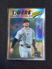 2026 Topps Heritage -  Dillon Dingler - Chrome Refractor #73 - Tigers