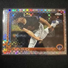 Ryan Helsley X-Fractor Refractor 2025 Topps Chrome Update #USC12 New York Mets