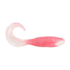Gulp Alive 4In Pint Pink Shine Realistic Fishing Bait With Scent Dispersion