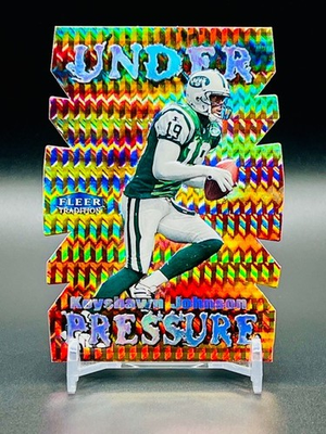 #ad 1999 Fleer Tradition Keyshawn Johnson Under Pressure #6 UP Jets $7.99