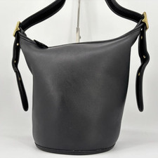 Borsa a tracolla Coach 9953 vintage in pelle nera Old Coach