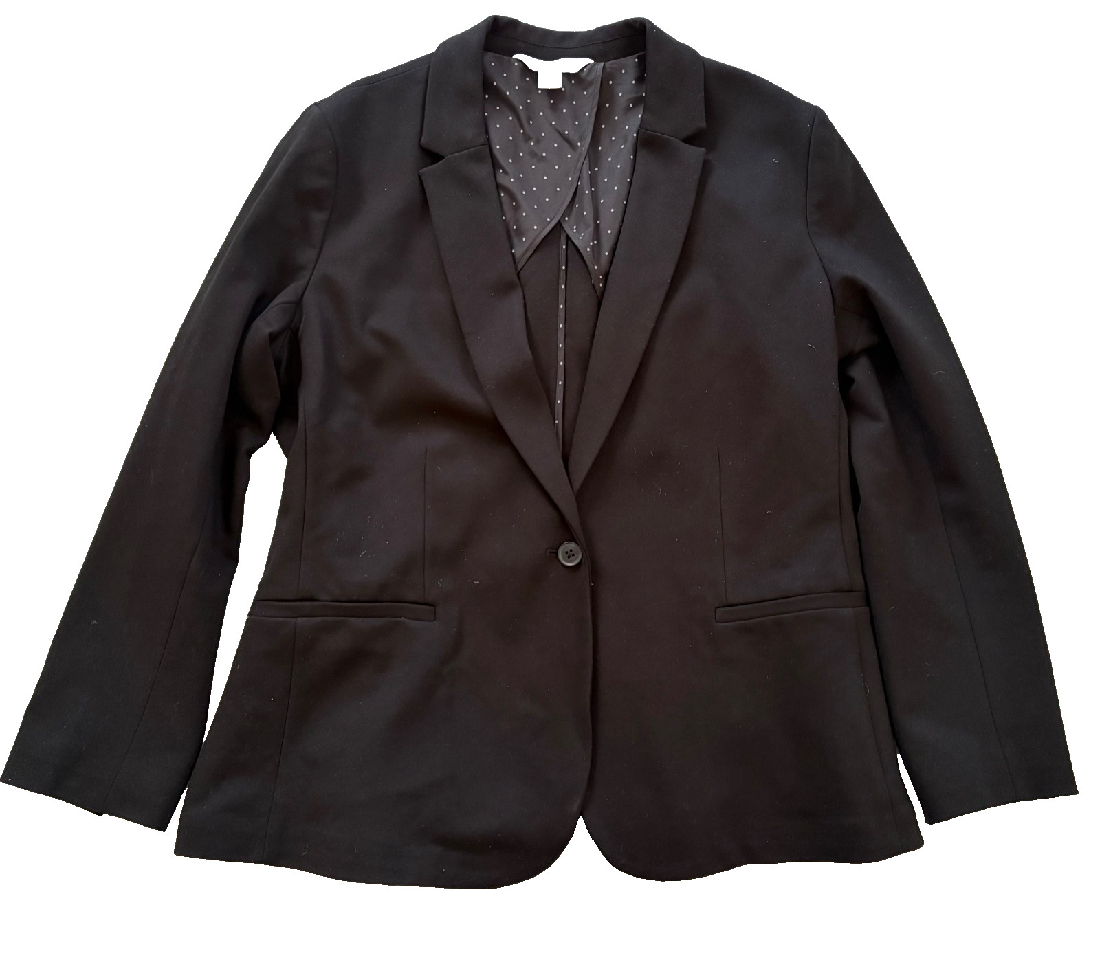 Old Navy Basic Black Blazer Jacket Thick Material… - image 1