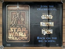 Star Wars - Empire Strikes Back - Return of the Jedi Quad Poster 40” x  30”