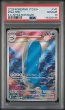 2025 Pokemon Journey Together Wailord Illustration Rare #162 PSA 10 GEM MINT on eBay