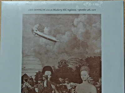 LED ZEPPELIN Live On Blueberry Hill, Inglewood Sept'70 2-LP