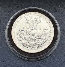 2019 | Quintuple Silver Proof Sovereign Coin, George & Dragon | .999 Fine, 39.9g