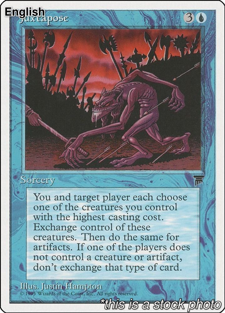EN Juxtapose 22 Chronicles Rare HP