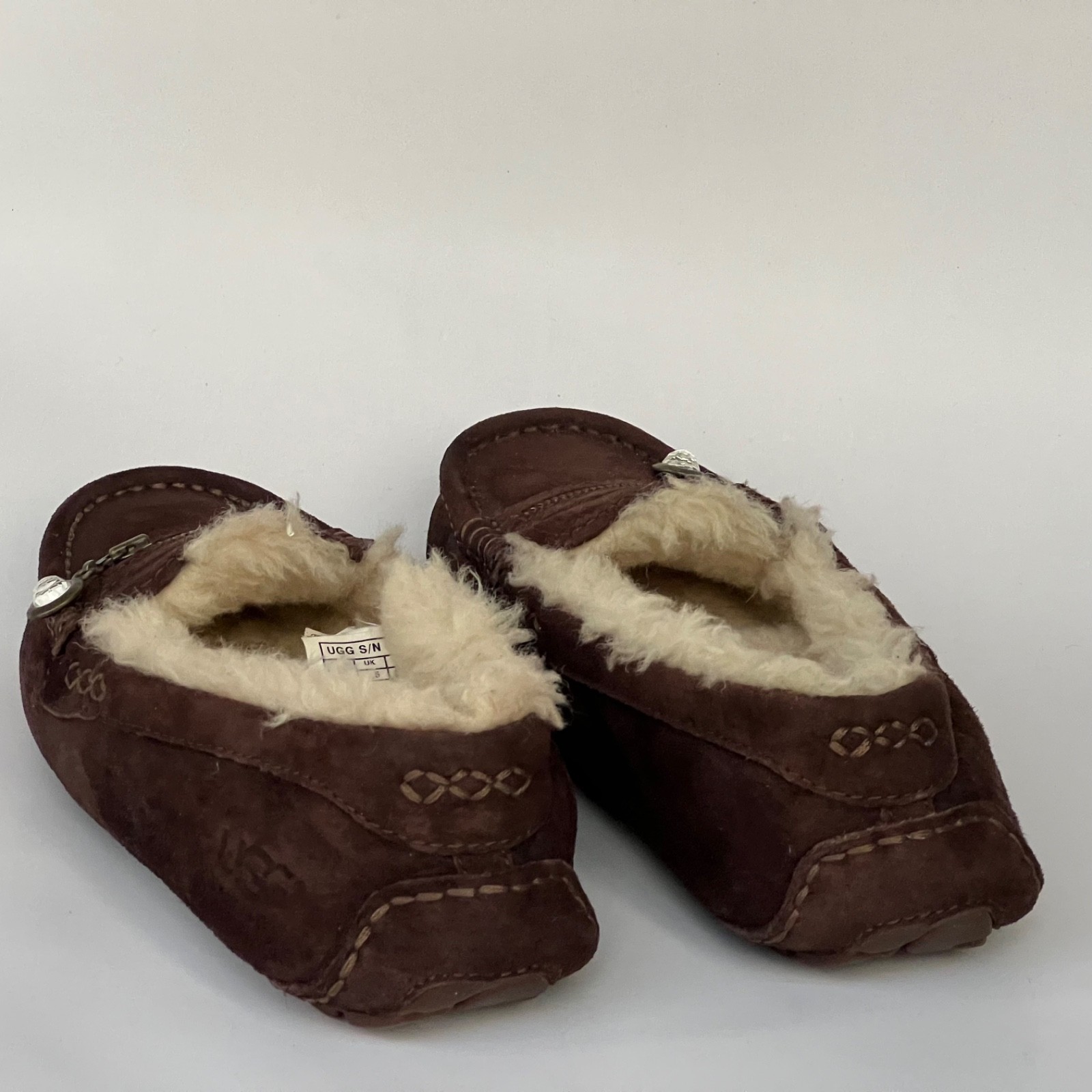 UGG Australia Ansley Charm Java Brown Moccasins S… - image 8