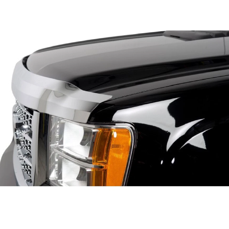 Putco 470410 Element Chrome Hood Shield for GMC Sierra HD Foto 3 de 4