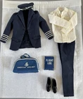 Vintage 1960s Barbie Ken American Airlines Captain/pilot Outfit Set with Cap