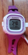 Garmin Forerunner 15 GPS Orologio da Corsa - Viola/Bianco, Fitness Tracker, Caricatore