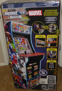 ARCADE 1UP MARVEL SUPERHEROES XMEN STREET FIGHTER GEMS CAPCOM RARE RISER STOOL