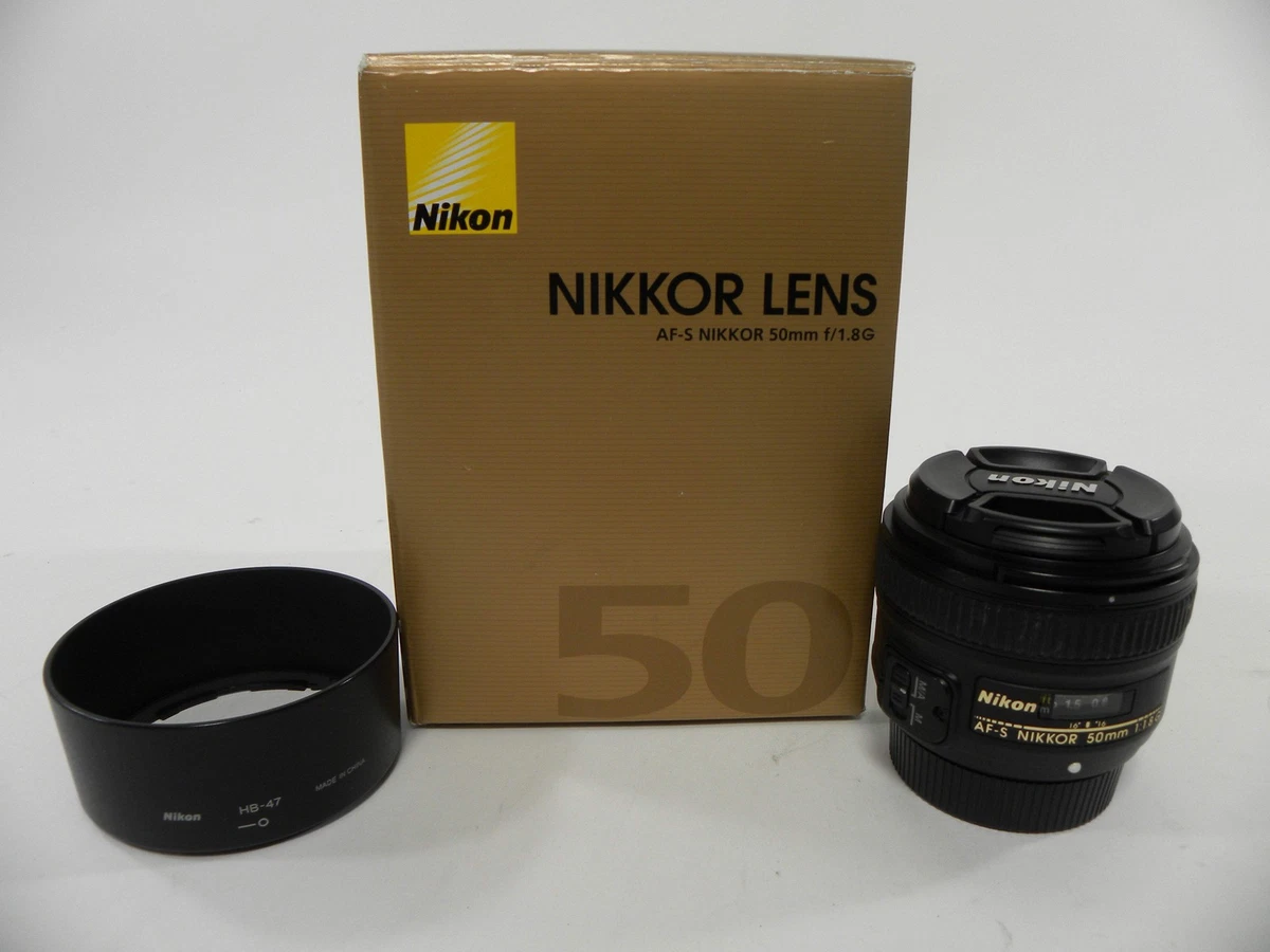 Nikon NIKKOR AF-S f/1.8 Camera Lenses 50mm Focal for sale | eBay