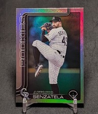 Antonio Senzatela Rainbow Foil 2025 Topps Update Series #US154 Colorado Rockies