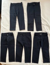 Lot of 5. Girls Size 5. Navy School Uniform Pants. Classroom Brand. Excellent.