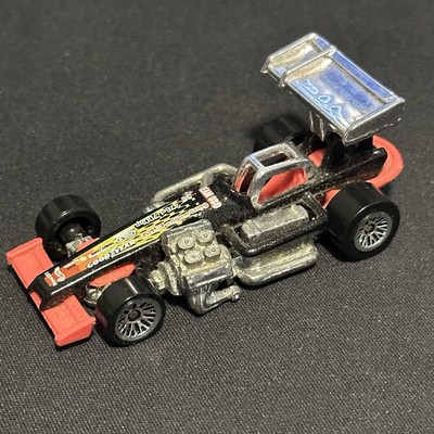 1997 Hot Wheels SUPER MODIFIED Dragster Team Oso Diecast Red/Black - USED