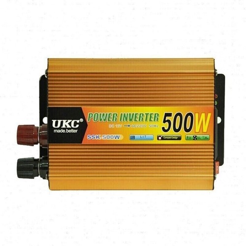 Pure Sine Voltage Converter`500W`DC 12V AC 230V Inverter Car Modified Sine`Wave - Picture 2 of 6