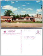 Thunderbird Motel AAA Sign Building Cars Denver Colorado Postcard