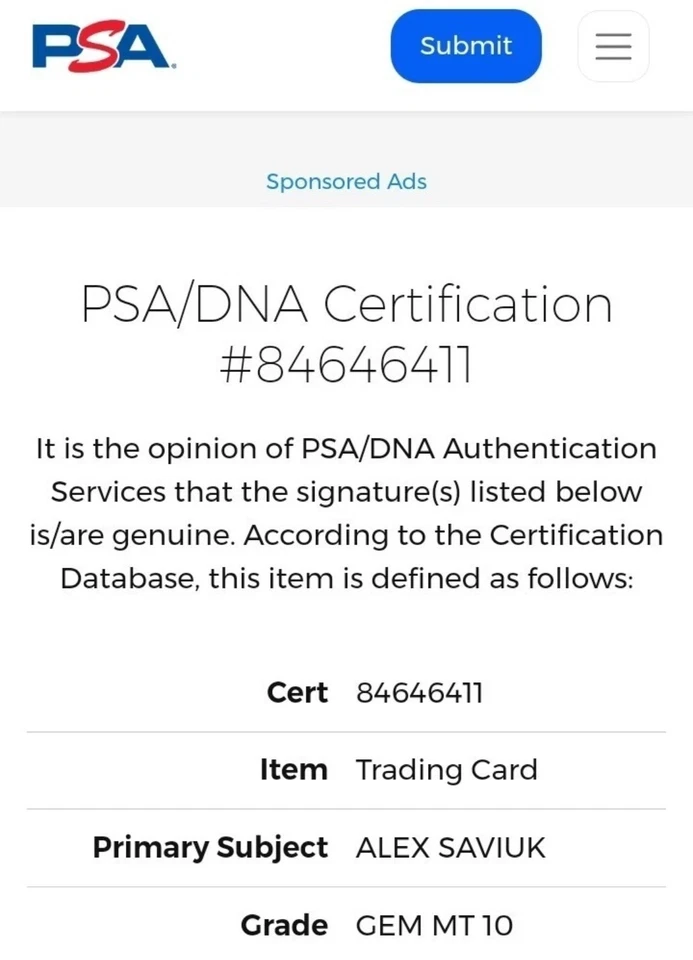 🤑 1991 Marvel Spiderman 1 PSA 10 Signed Alex Saviuk Certified Auto 🔥 Rare - Image 3 of 3