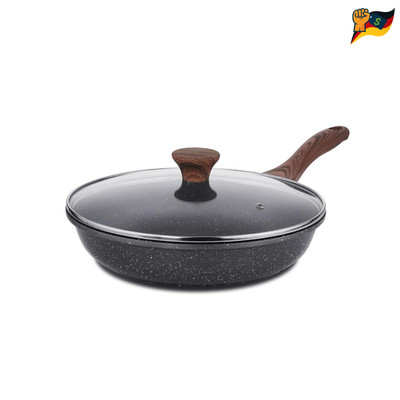 SCHWEIZER NICKELFREIER Pfanne 28 cm Induktionskompatibel