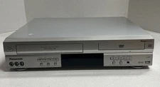 Panasonic PV-D4743S DVD VHS Double Feature Combo Video Player Tested No Remote