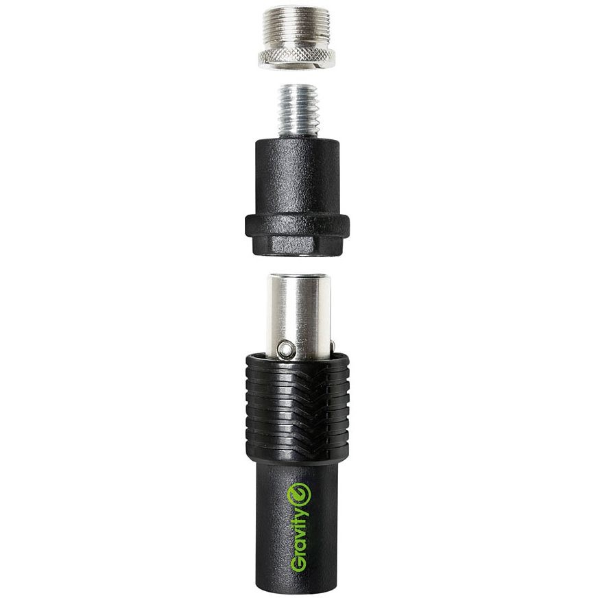 Mikrofonzubehör Gravity MSQC 1 B Quick Coupler for Microphone Clips and Boom Arm
