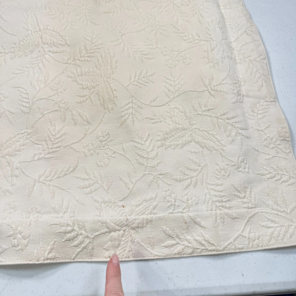 lauren ralph lauren sham estándar crema damasco floral algodón Foto 3 de 4