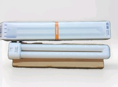 Compact Fluorescent Lamp Osram Dulux L 18W 2G11 Base Warm White 1250 Lumens