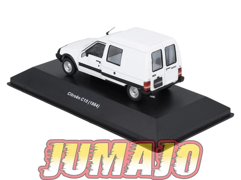 BJ3 Voiture 1/43 JUMAJO Citroën C15 Blanc 1984 - Bild 3 von 4