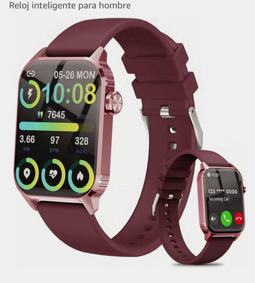 Smart Watch 44mm 8GB Touch Screen Heart Rate Pedometer Call iOS/Android