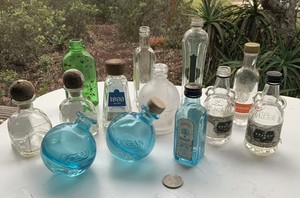 Mixed Lot of 13 Small Liquor Bottles