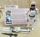 1983 GI Joe SNOW JOB - Good Figure & File Card - Mostly White - 100% Complete