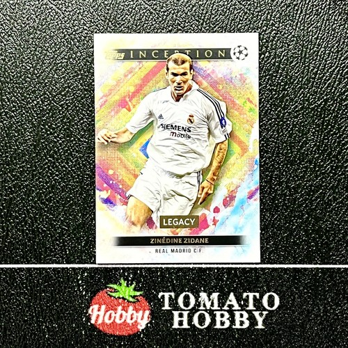ZINEDINE ZIDANE TOPPS INCEPTION UEFA 2024-25 LEGACY REAL MADRID