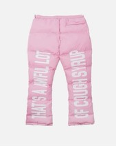 Awful Lot Of Cough Syrup Puffer Pants - Brand New Size Small - Shipped Same Day 
