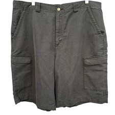 Columbia Men  s L XC.O Cargo Shorts Black Outdoor Utility Pockets