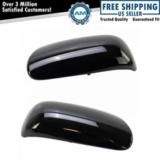 Exterior Mirror Cap Cover Set Black LH & RH Sides for Toyota Corolla Matrix