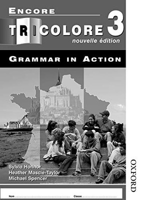 ENCORE TRICOLORE 3 GRAMMAR IN ACTION X8 by S Honnor Paperback Self Help Business