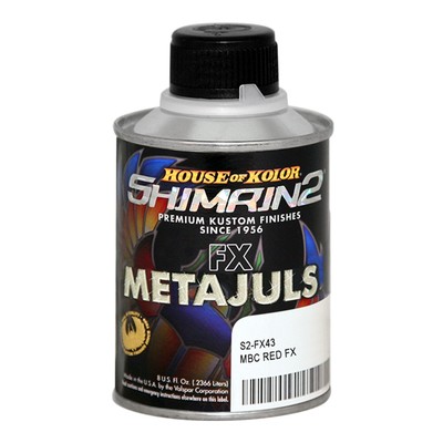 House of Kolor S2-FX43 Metajuls MBC Red FX Shimrin2 Effect (1/2 Pint)
