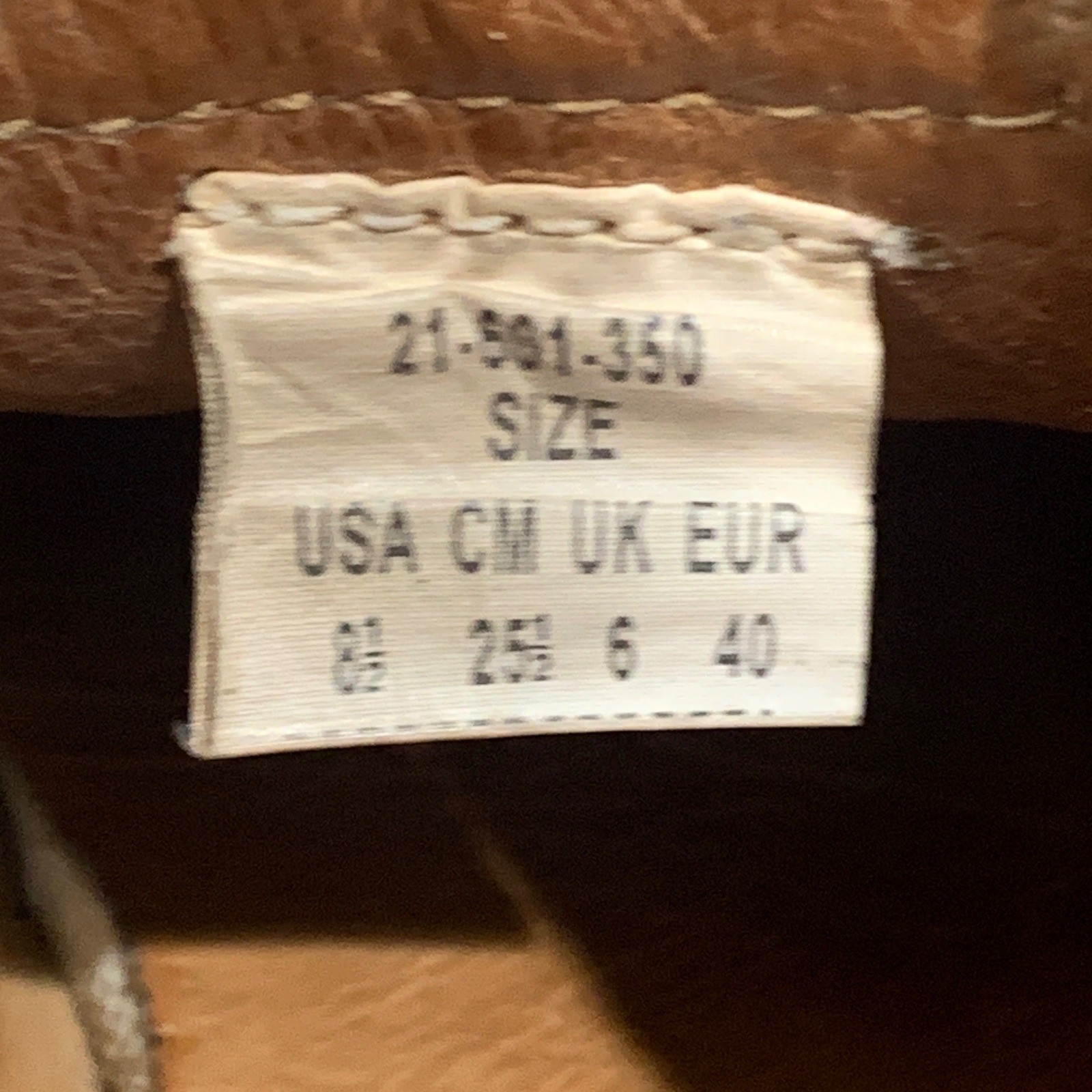 Roper Performance Mens Size 8.5 Ostrich Print Lea… - image 9