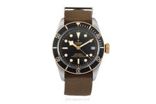 Tudor Heritage Black Bay acier / or automatique montre pour hommes 79733N