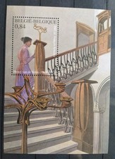 BLOC TIMBRE BELGIQUE NAISSANCE HENRY VAN DE VELDE N° 93 Neuf** 2003