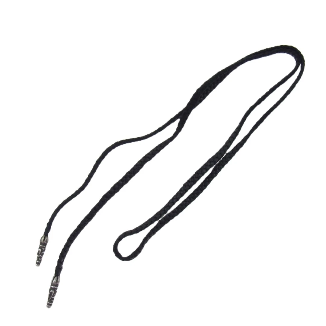 CHROME HEARTS CUORI CROMATI (no originale) TRECCIA IN PELLE lama pergamena argento usata LIFE 0