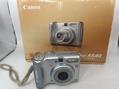 Canon PowerShot A540 6.0MP Digital Camera - Silver for sale online