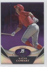 2011 Bowman Platinum Prospects Retail Purple Refractor Kaleb Cowart #BPP91 0i0
