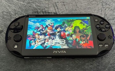 Sony PlayStation PS Vita PCH-2000 Schwarz - JP Version - Top Zustand