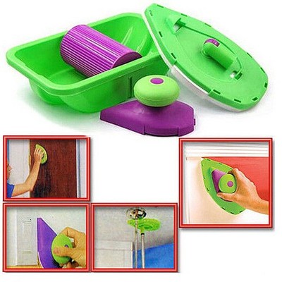 Punkt Paint Pad Pro Set Tablett Rolle Malerei Ecke Kante Dekorieren Schwamm