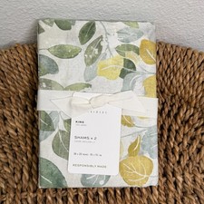POTTERY BARN BOTANICAL GARDEN ORGANIC PERCALE...